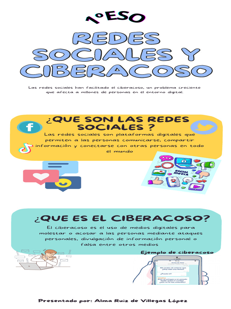 Las Redes Sociales y Ciberacoso | PDF