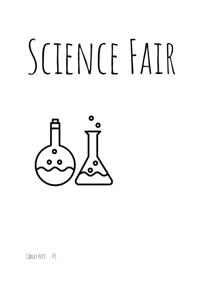 Science Fair Cover Page | PDF