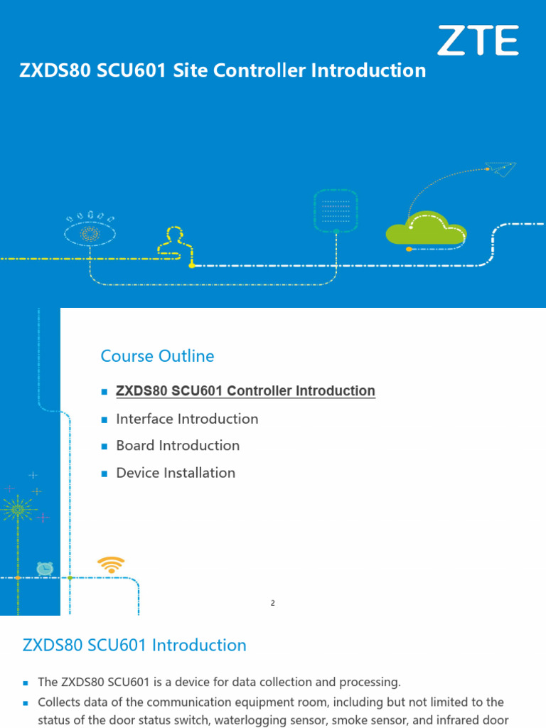 9 DU - DC2028 ZXDS80 SCU601 Site Controller Introduction | PDF
