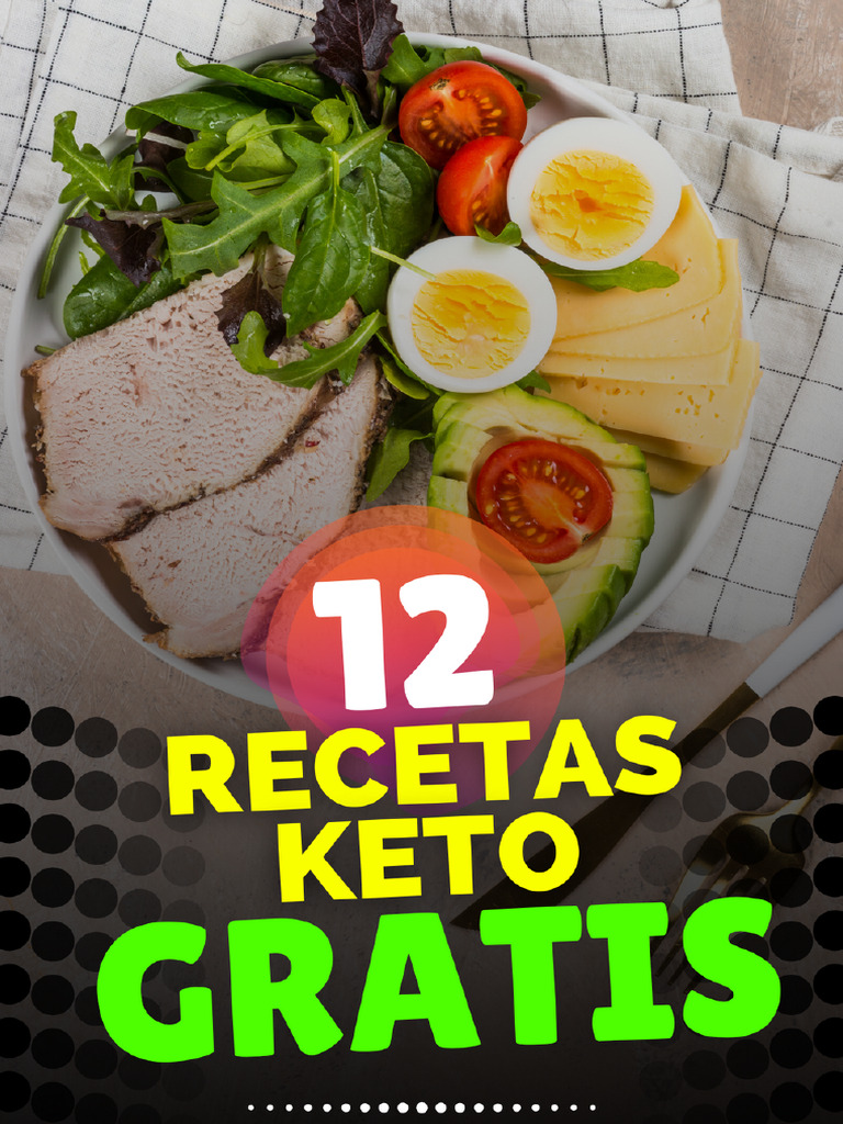 E-book 12 Recetas Keto | PDF | Dieta | Cetosis