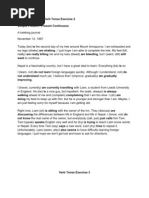 Download A Trekking Journal Verb Tense Exercise 2 by Ummu Zay El-zahra SN80544663 doc pdf