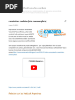 Especificaciones Canaima Letras Rojas | PDF | Arranque | Microsoft Windows