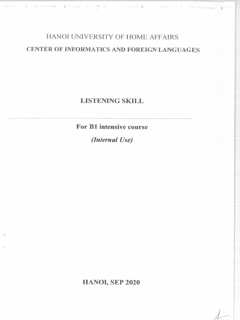 B1 2021 Có Đáp Án | PDF