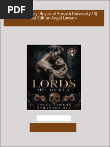 PDF Lords of Mercy (Royals of Forsyth University #3) 1st Edition Angel Lawson download