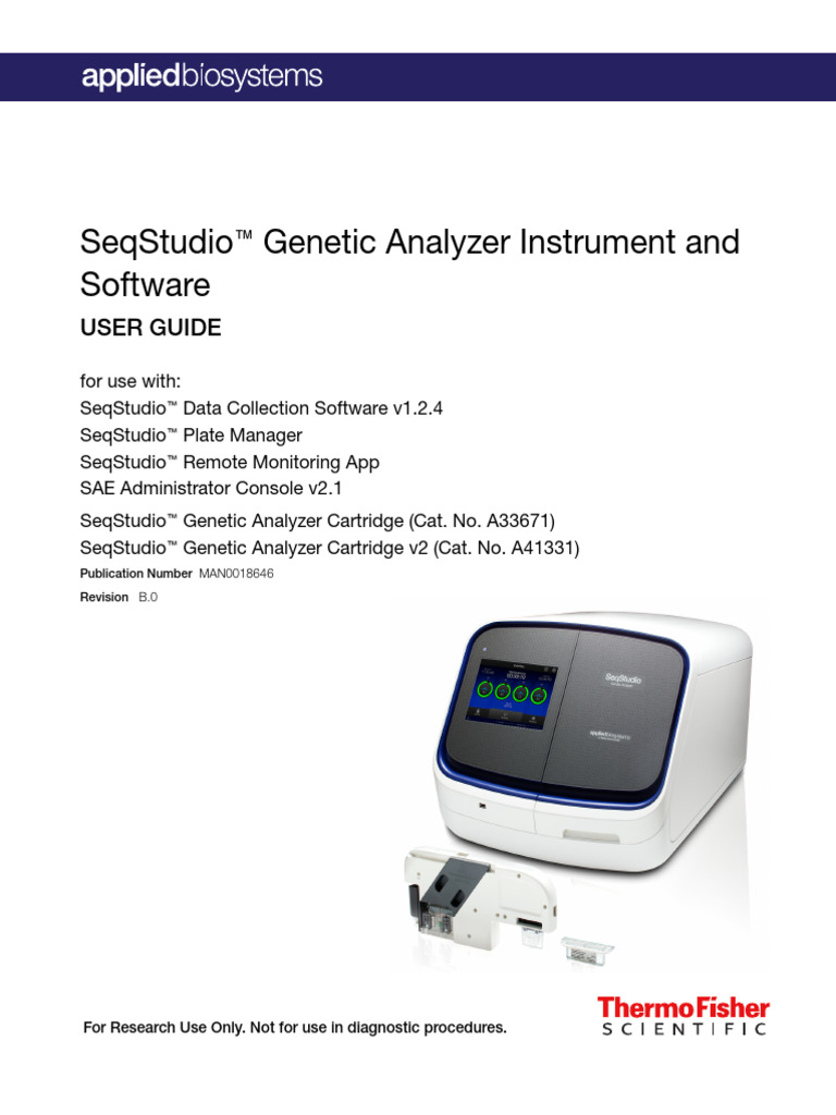 Manual - SeqStudio Genetic Analyzer Instrument and Software User Guide ...
