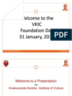 VKIC Foundation Day - 2012