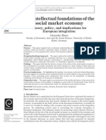 2006 The Intellectual Foundations of The Social Market Economy Europe