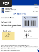 NBC Specimen Cheque | PDF | Finance & Money Management | Law