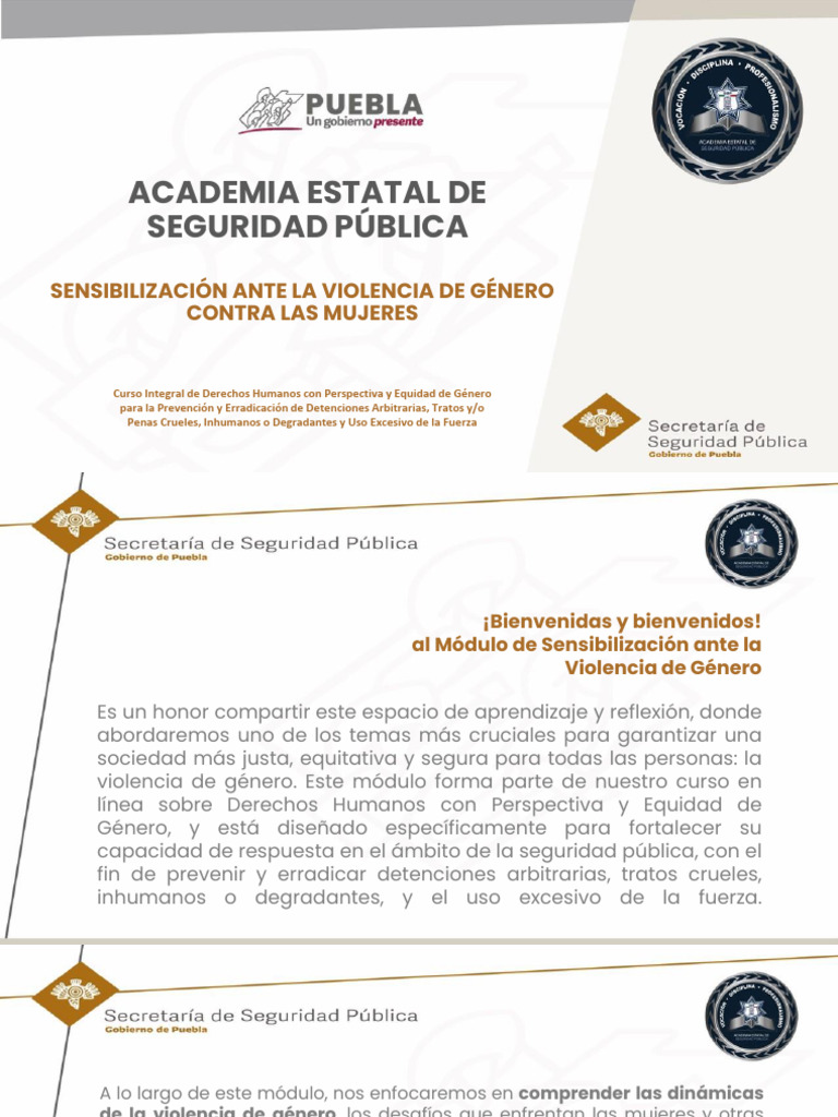 Modulo 2. Sensibilización Ante La Violencia de Género Contra Las ...