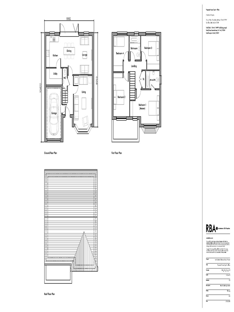 RBA 094 (2-) A101 Proposed Type A - Plans | PDF