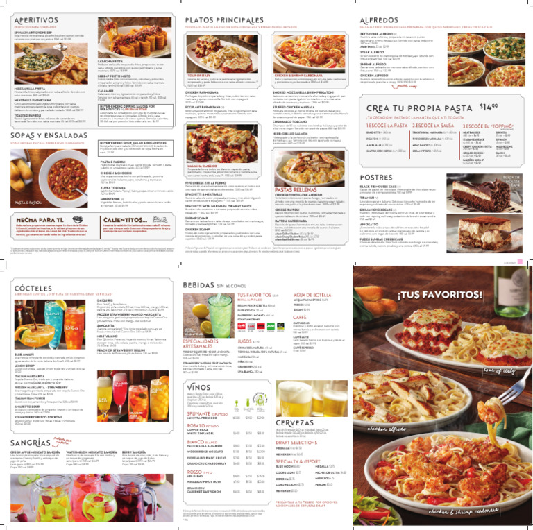 OG PR Core Menu | PDF | Tarta de queso | Cocina occidental