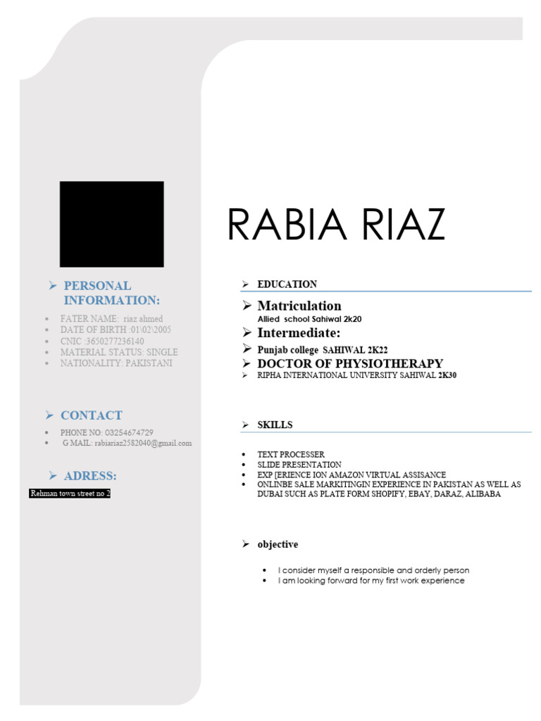 Rabia Riaz | PDF