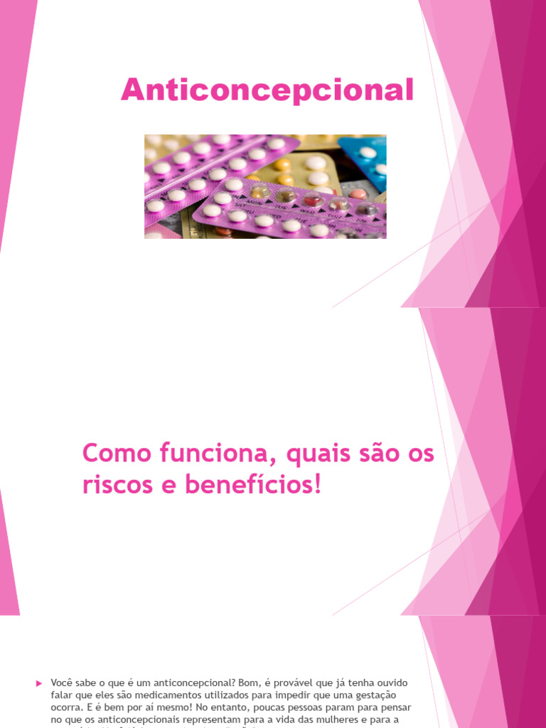 Anticoncepcional Prescrito Texto 1 | PDF | Anticoncepcionais | Pílula ...