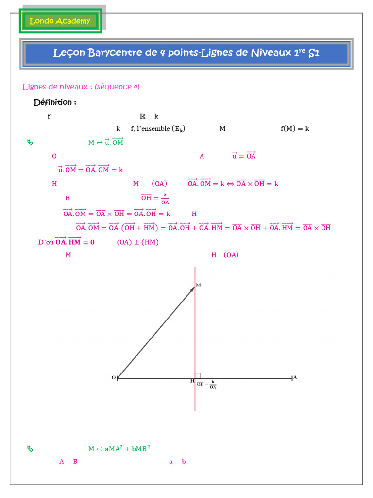 Exercices sur les lignes de niveau PDF Euclide Mathématiques — free download