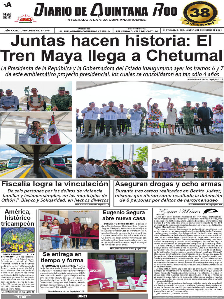 QUINTANA ROO PERI DICO intelligence overview