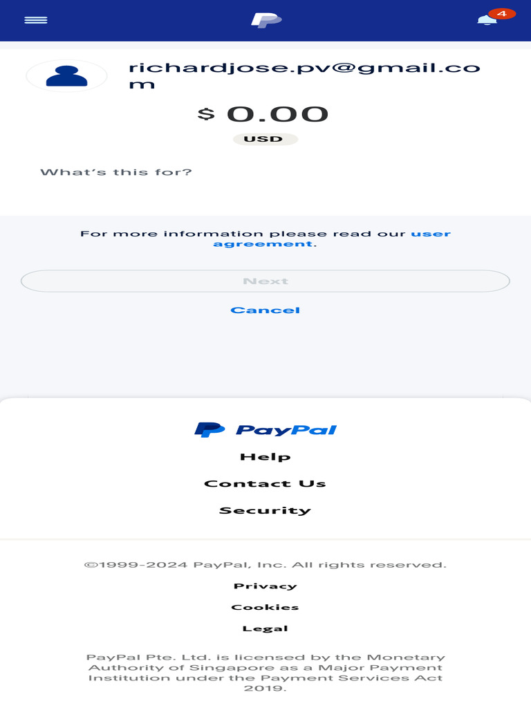 PayPal User Agreement Overview | PDF