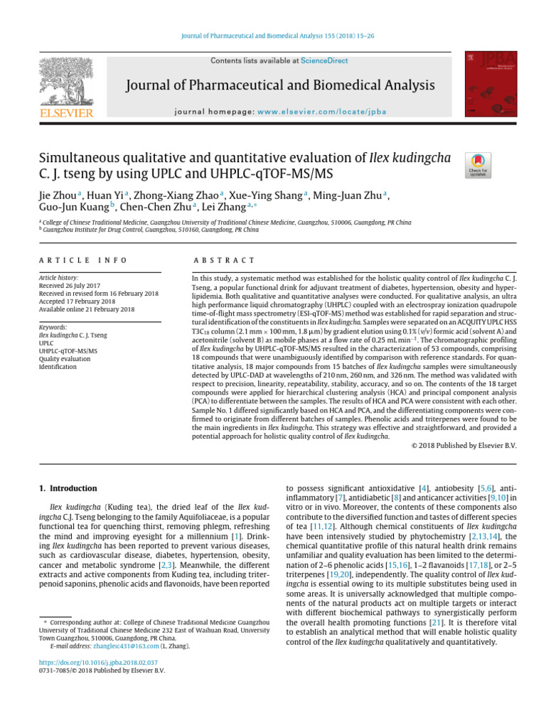 0 - Top Demais Várias Classes LCMS-Qtof | PDF | High Performance Liquid ...