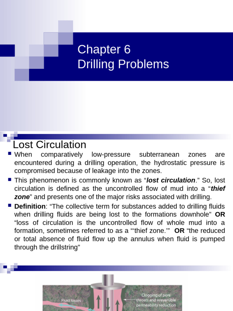 Managing Lost Circulation in Drilling | PDF | Oil Well | Force