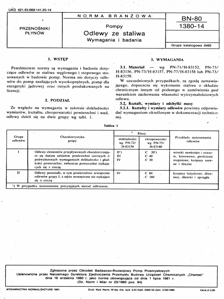 BN 80 1380 14 | PDF