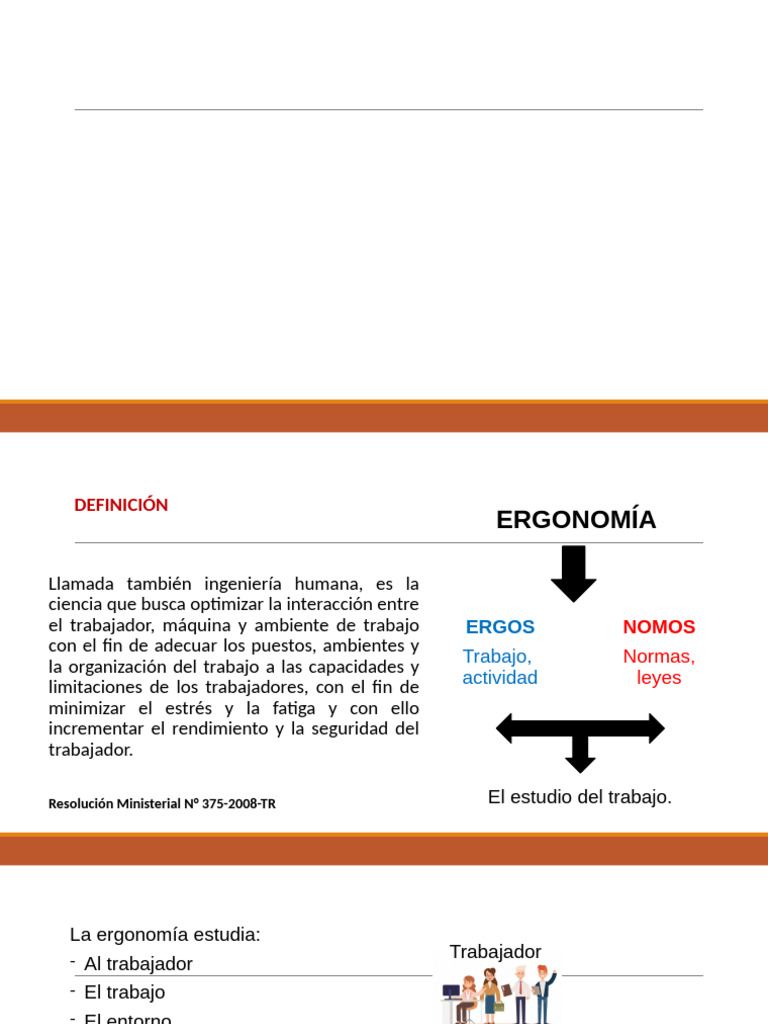 Ergonomía Laboral | PDF | Factores humanos y ergonomía | Medicina CLINICA