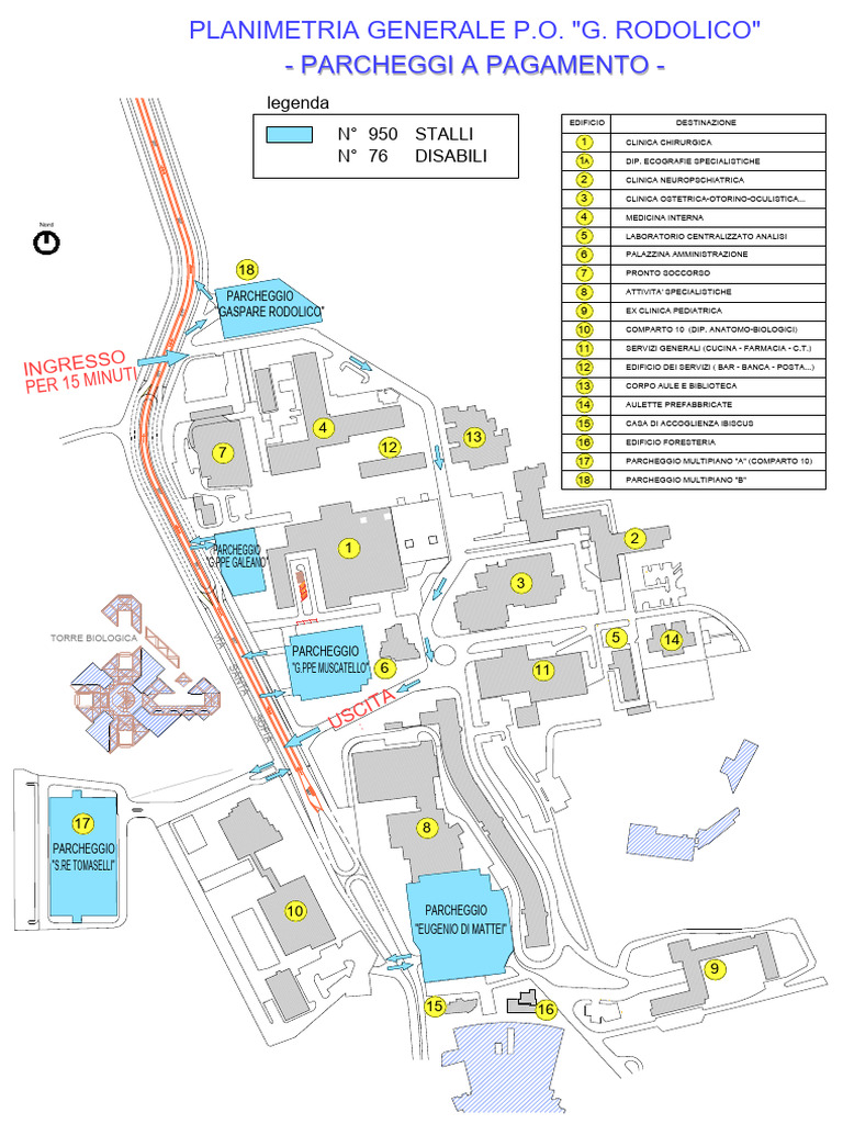 Mappa Park Policlinico | PDF