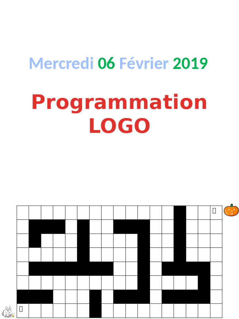 Programmation Logo | PDF | Programmation informatique | Programme ...