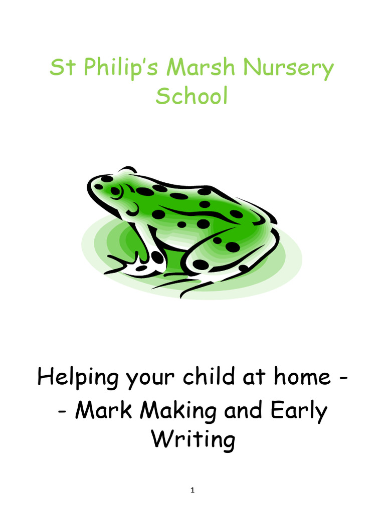 Mark Making and Early Writing | PDF | Literacy