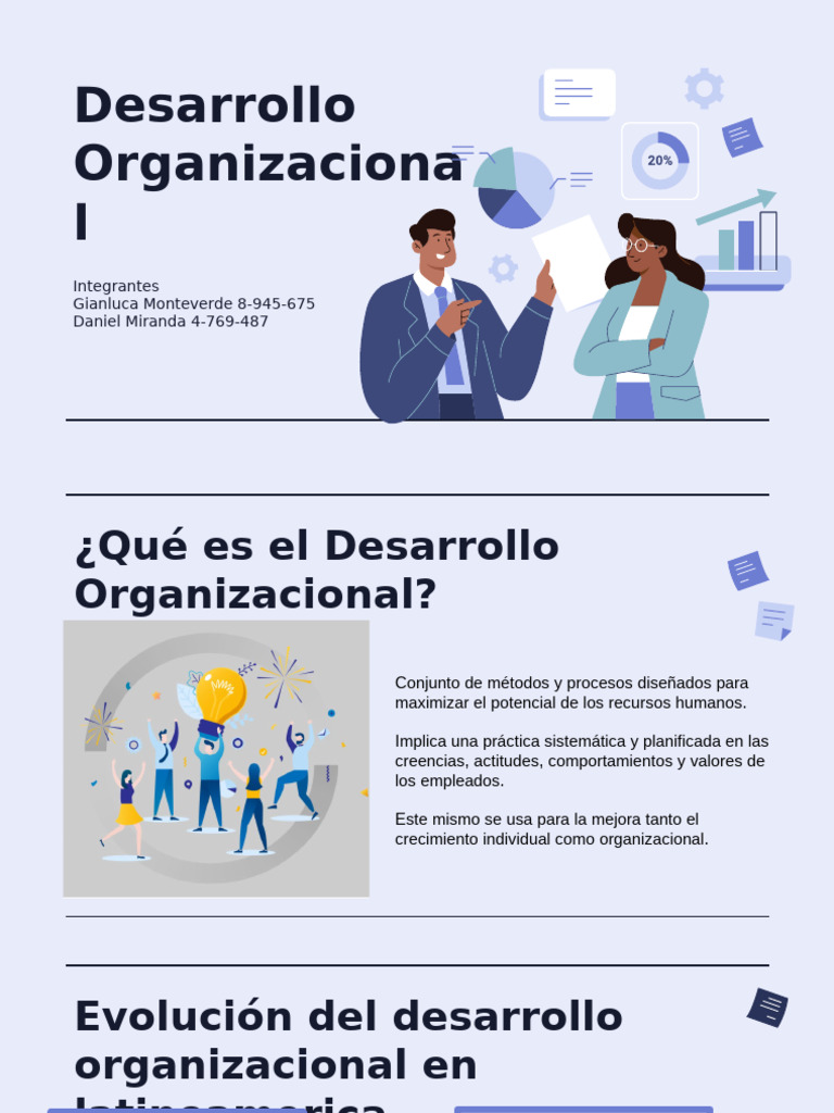 desarrollo organizacional | PDF