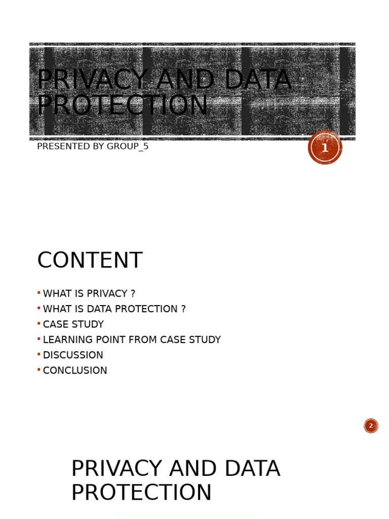 Privacy and Data Protection Overview | PDF | Privacy | Information ...