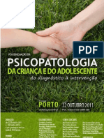 Pos-Graduação em Psicopatologia Da Criança e Adolescente