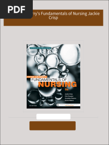 Instant Download Potter and Perry's Fundamentals of Nursing Jackie Crisp PDF All Chapters