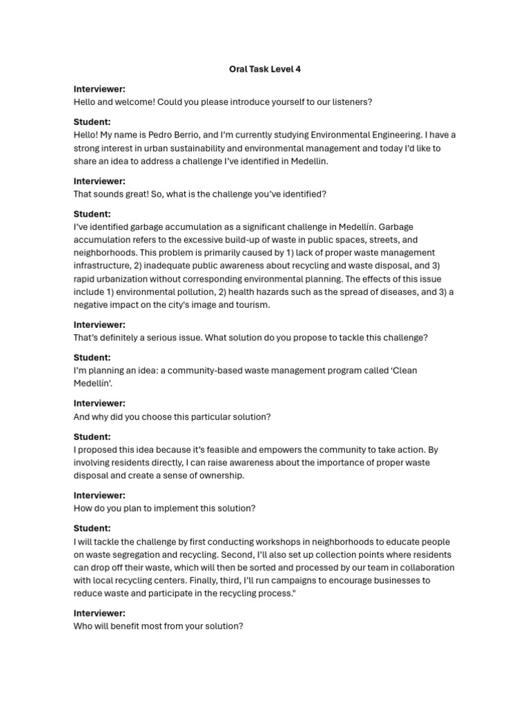 Community Waste Management In Medellín Pdf Waste Management Waste