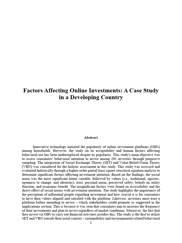 A closer look at Factors Affecting Industrial Apartment Investments