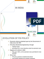 Fdi Policy in India