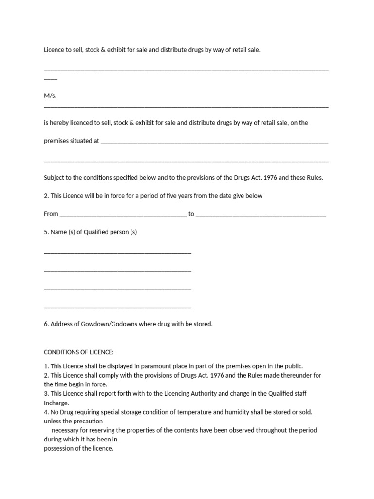 Licence To Sell | PDF