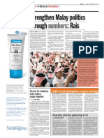TheSun 2008-11-17 Page02 Strengthen Malay Politics Through Numbers Rais