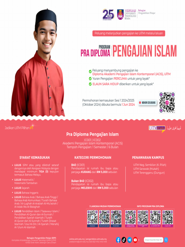 Poster Program Pra Pengajian Islam | PDF
