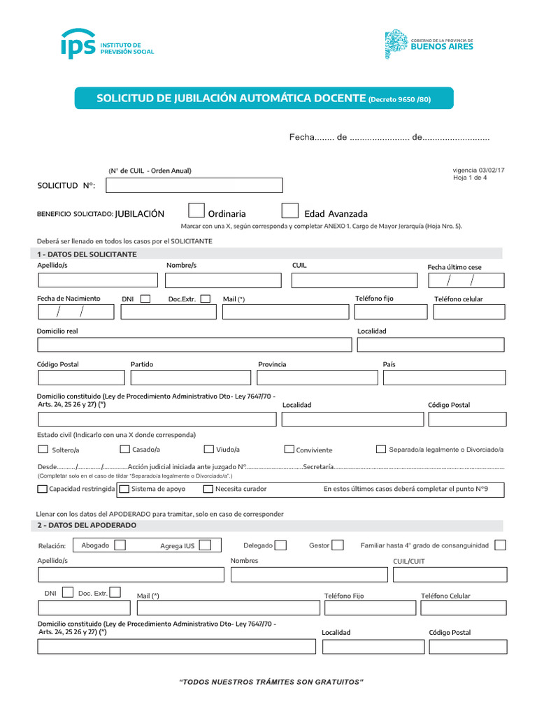 Form E139 R11 Sol JAD | PDF | Documento de identidad | Jubilación