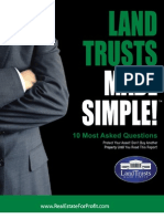 Top Ten Questions About Land Trusts