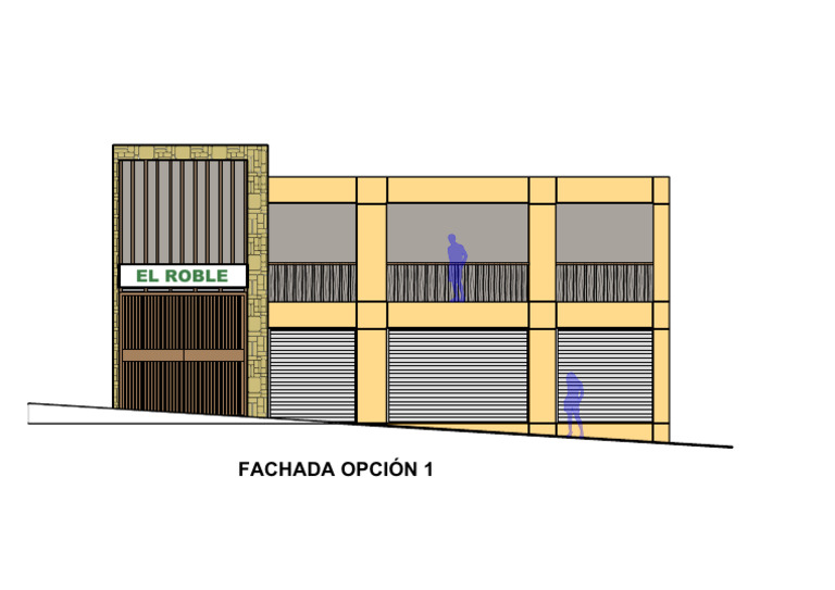 Diseño de Fachada para El Roble | PDF