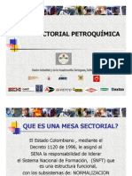 Mesa Sectorial Petroquimica
