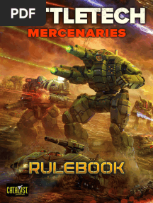 BattleTech Mercenaries Rulebook -1st Print