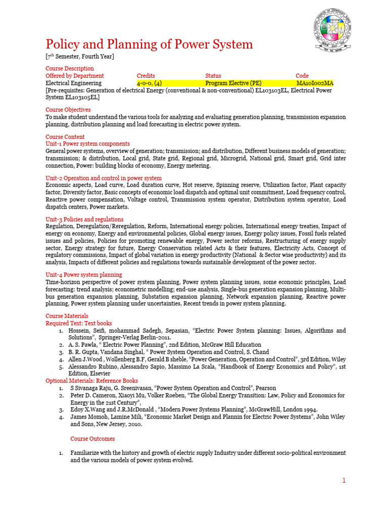 7th Semester | PDF | High Voltage Direct Current | Wind Power