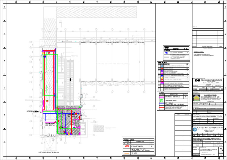 Co-Ordinated Ibms Layout of Arrival-01-Second Floor | PDF | Wire ...