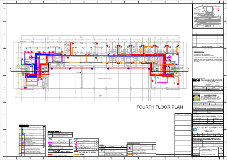 Co-Ordinated Ibms Layout of Departure Bldg-Fourth Floor | PDF