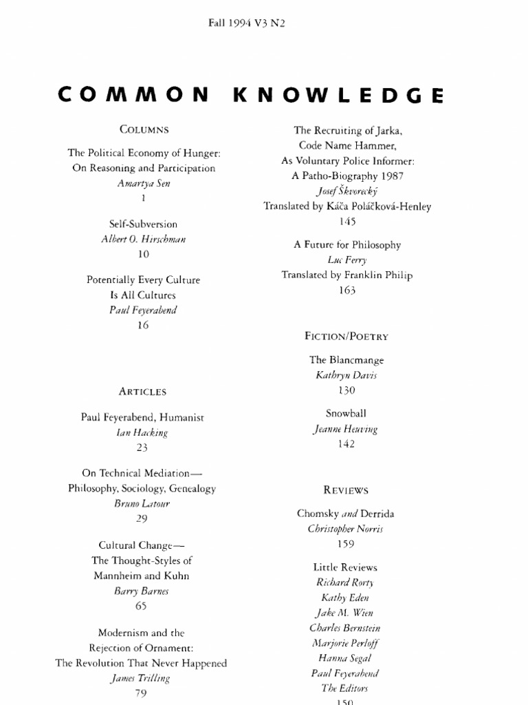 Latour - On Techniques | PDF