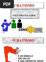 Batismo - Slides
