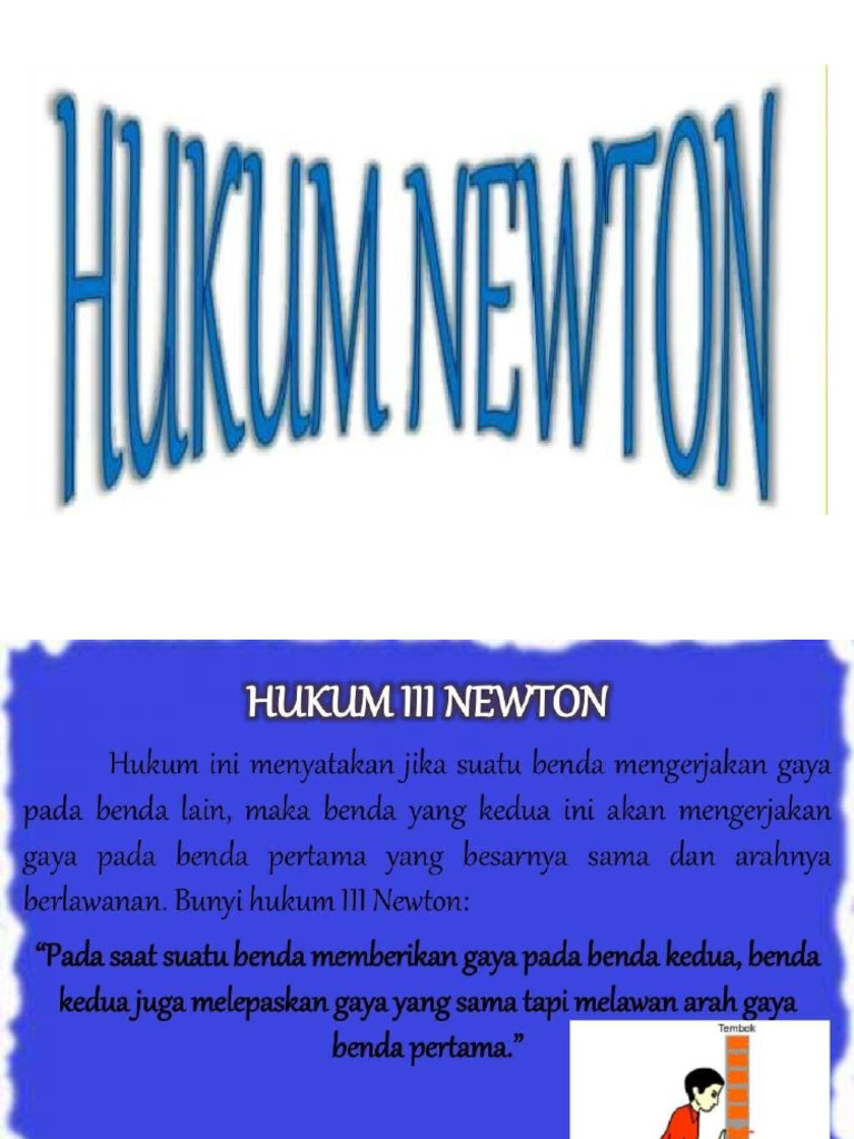 Minggu vi hukum newton iii pdf