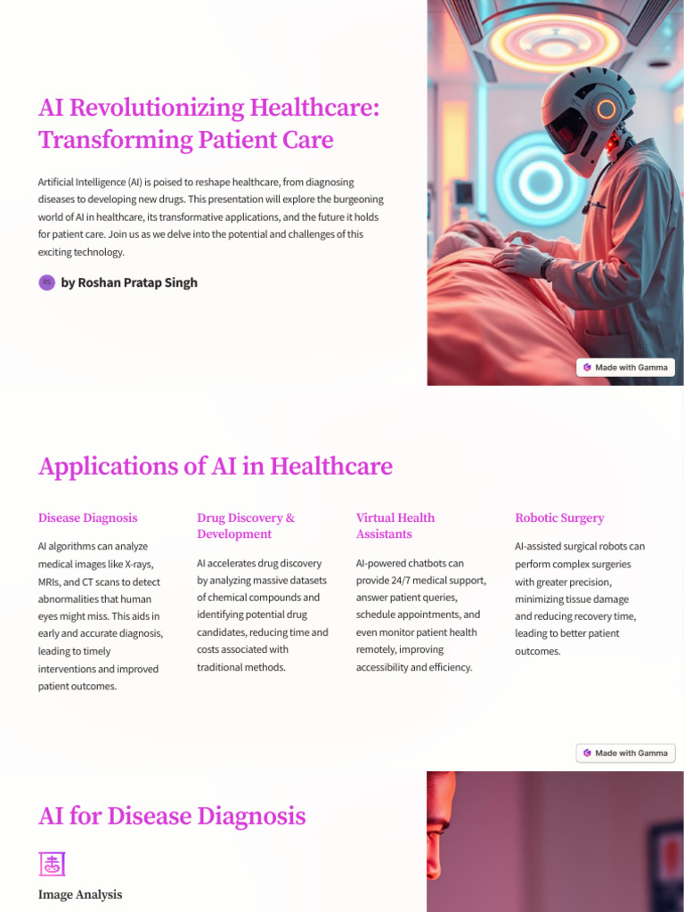 AI Transforming Healthcare Delivery | PDF | Artificial Intelligence ...