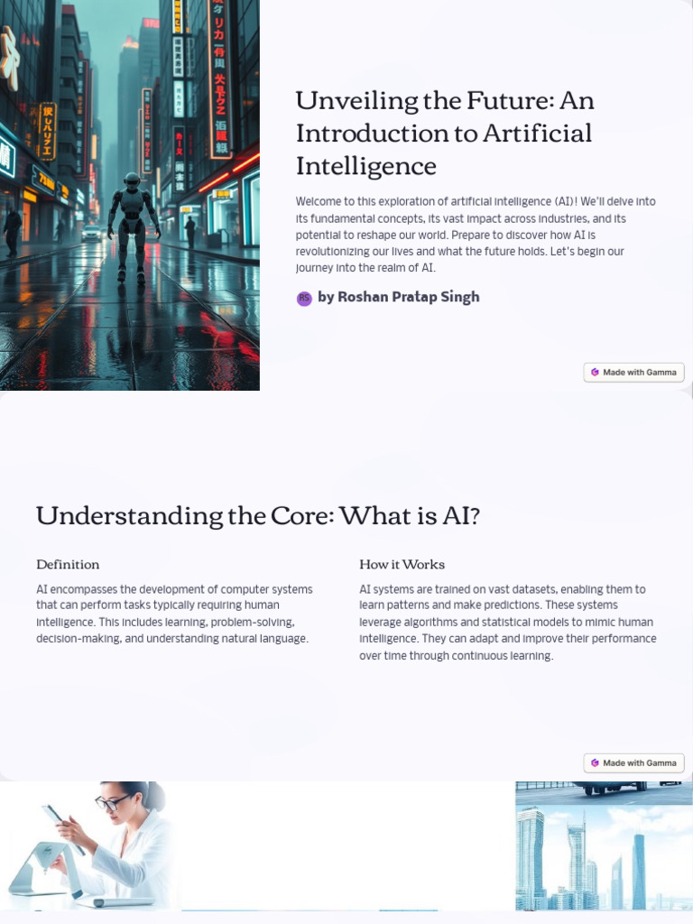 Exploring the Impact of Artificial Intelligence | PDF | Artificial ...